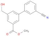 [1,1'-Biphenyl]-3-carboxylic acid, 3'-cyano-5-(hydroxymethyl)-, methylester