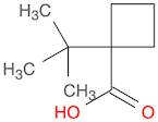 Cyclobutanecarboxylic acid, 1-(1,1-dimethylethyl)-
