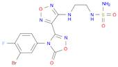 Sulfamide, N-[2-[[4-[4-(3-bromo-4-fluorophenyl)-4,5-dihydro-5-oxo-1,2,4-oxadiazol-3-yl]-1,2,5-oxadiazol-3-yl]amino]ethyl]-