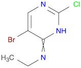 4-Pyrimidinamine, 5-bromo-2-chloro-N-ethyl-