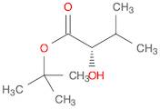 Butanoic acid, 2-hydroxy-3-methyl-, 1,1-dimethylethyl ester, (2S)-