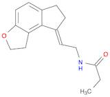 Propanamide,N-[2-(1,2,6,7-tetrahydro-8H-indeno[5,4-b]furan-8-ylidene)ethyl]-