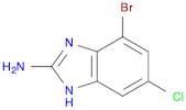 7-Bromo-5-chloro-1H-benzimidazol-2-amine