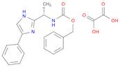 Carbamic acid, [(1S)-1-(4-phenyl-1H-imidazol-2-yl)ethyl]-, phenylmethyl ester oxalate
