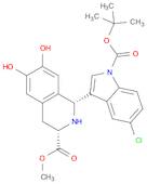 3-Isoquinolinecarboxylic acid, 1-[5-chloro-1-[(1,1-dimethylethoxy)carbonyl]-1H-indol-3-yl]-1,2,3,4…