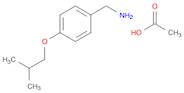 Benzenemethanamine, 4-(2-methylpropoxy)-, acetate