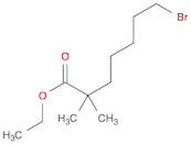 Heptanoic acid, 7-bromo-2,2-dimethyl-, ethyl ester