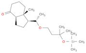 4H-Inden-4-one,octahydro-7a-methyl-1-[(1S)-1-[3-methyl-3-[(trimethylsilyl)oxy]butoxy]ethyl]-, (1S,3aR,7aR)-
