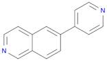 Isoquinoline, 6-(4-pyridinyl)-