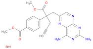 6-Pteridinepropanoic acid, 2,4-diamino-α-[4-(methoxycarbonyl)phenyl]-α-2-propyn-1-yl-, methyl este…