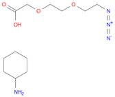 8-Azido-3,6-dioxaoctanoic Acid Cyclohexylamine Salt