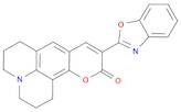 1H,5H,11H-[1]Benzopyrano[6,7,8-ij]quinolizin-11-one,10-(2-benzoxazolyl)-2,3,6,7-tetrahydro-