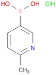 2-Methylpyridine-5-boronic Acid Hydrochloride (contains varying amounts of Anhydride)