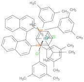 Chloro{(S)-(-)-2,2'-bis[di(3,5-xylyl)phosphino]-1,1'-binaphthyl}(p-cymene)ruthenium(II) chloride [RuCl(p-cymene)((S)-xylbinap)]Cl