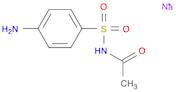 Acetamide, N-[(4-aminophenyl)sulfonyl]-, monosodium salt