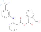 [(1R)-3-oxo-1H-2-benzofuran-1-yl] 2-[3-(trifluoromethyl)anilino]pyridine-3-carboxylate