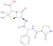 4-Thia-1-azabicyclo[3.2.0]heptane-2-carboxylic acid,3,3-dimethyl-7-oxo-6-[[[[(2-oxo-1-imidazolidinyl)carbonyl]amino]phenylacetyl]amino]-, [2S-[2a,5a,6b(S*)]]-