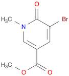 methyl 5-bromo-1-methyl-6-oxopyridine-3-carboxylate