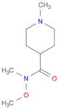 4-Piperidinecarboxamide, N-methoxy-N,1-dimethyl-