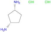 1,3-Cyclopentanediamine, dihydrochloride, cis-