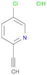 5-Chloro-2-ethynylpyridine hydrochloride