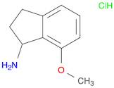 7-Methoxy-2,3-dihydro-1H-inden-1-amine hydrochloride