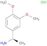 Benzenemethanamine, 3,4-dimethoxy-a-methyl-, hydrochloride, (aR)-