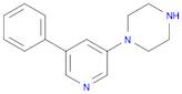1-(5-phenylpyridin-3-yl)piperazine
