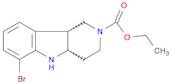 (4aS,9bR)-Ethyl 6-bromo-3,4,4a,5-tetrahydro-1H-pyrido[4,3-b]indole-2(9bH)-carboxylate