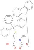 (R)-2-((((9H-Fluoren-9-yl)methoxy)carbonyl)(methyl)amino)-3-(tritylthio)propanoic acid