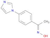 1-[4-(1H-imidazol-1-yl)phenyl]-1-ethanone oxime