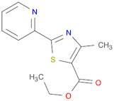 ethyl 4-methyl-2-(pyridin-2-yl)-1,3-thiazole-5-carboxylate