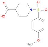 1-(4-methoxybenzenesulfonyl)piperidine-4-carboxylic acid