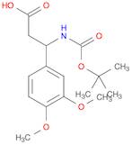 3-{[(tert-butoxy)carbonyl]amino}-3-(3,4-dimethoxyphenyl)propanoic acid