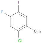 1-chloro-5-fluoro-4-iodo-2-methylbenzene