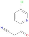 3-(5-chloropyridin-2-yl)-3-oxopropanenitrile