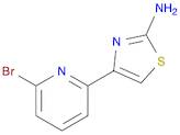 4-(6-bromopyridin-2-yl)-1,3-thiazol-2-amine