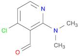 4-chloro-2-(dimethylamino)pyridine-3-carbaldehyde