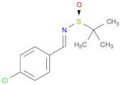 (S)-N-[(1E)-(4-chlorophenyl)methylidene]-2-methylpropane-2-sulfinamide