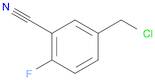 5-(chloromethyl)-2-fluorobenzonitrile