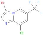 3-bromo-8-chloro-6-(trifluoromethyl)imidazo[1,2-a]pyridine