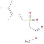 methyl 2-(3,4,4-trifluorobut-3-ene-1-sulfonyl)acetate