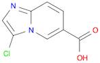 3-chloroimidazo[1,2-a]pyridine-6-carboxylic acid