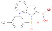 [1-(4-methylbenzenesulfonyl)-1H-pyrrolo[2,3-b]pyridin-2-yl]boronic acid