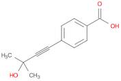 4-(3-hydroxy-3-methylbut-1-yn-1-yl)benzoic acid