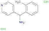 [(2-methylphenyl)(4-pyridinyl)methyl]amine dihydrochloride