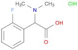 (Dimethylamino)(2-fluorophenyl)acetic Acid Hydrochloride