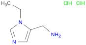 [(1-ethyl-1H-imidazol-5-yl)methyl]amine dihydrochloride
