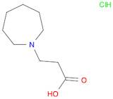 3-(1-azepanyl)propanoic acid hydrochloride