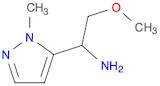 2-Methoxy-1-(1-methyl-1H-pyrazol-5-yl)ethanamine